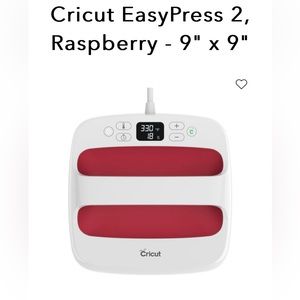 Cricut EasyPress 2 9x9 Raspberry Color